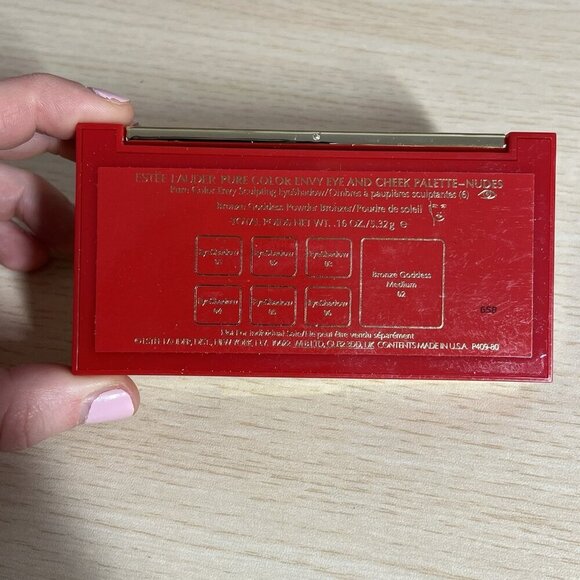 Estee Lauder 2 New Pure Color Eny Eye and Cheek Palette in Glam & Nudes - Picture 5 of 5